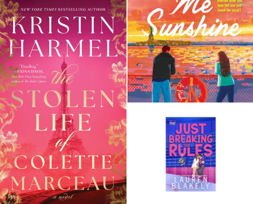 January Book Buzz cover photo collage