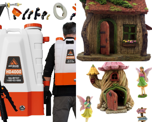 Fairy Garden cover photo collage