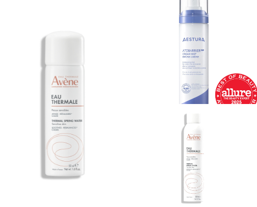 Sensitive & Rosacea-Friendly Skincare and Makeup cover photo collage