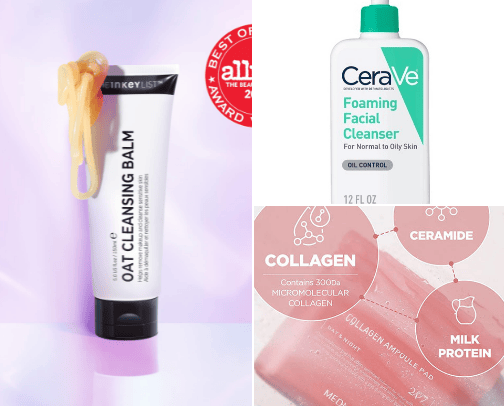 Glow Up This 2024 - Ultimate Simple Skin Care Routine! cover photo collage