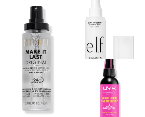 Top Dewy Setting Sprays for Dry Skin 2025 cover photo collage