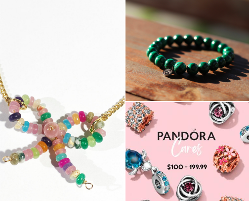 Jewelry cover photo collage
