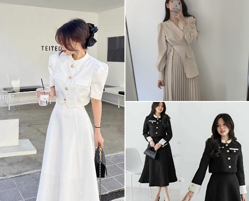 Minimalist outfit cover photo collage