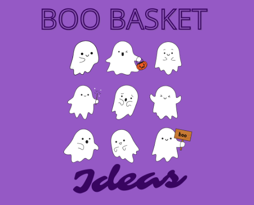 Check out these great BOO BASKET IDEAS! cover photo collage