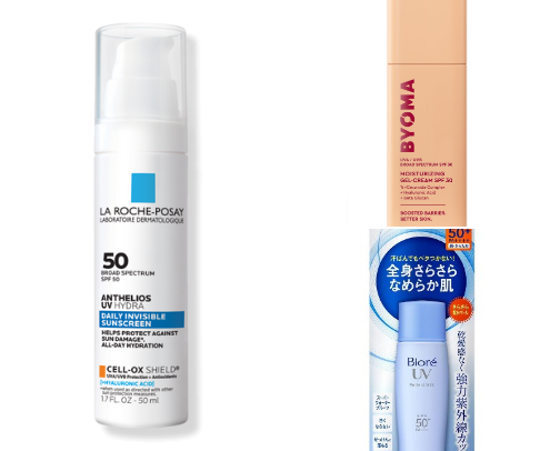 Sunscreens that don’t leave a whitecast💅🏽💅🏾 cover photo collage