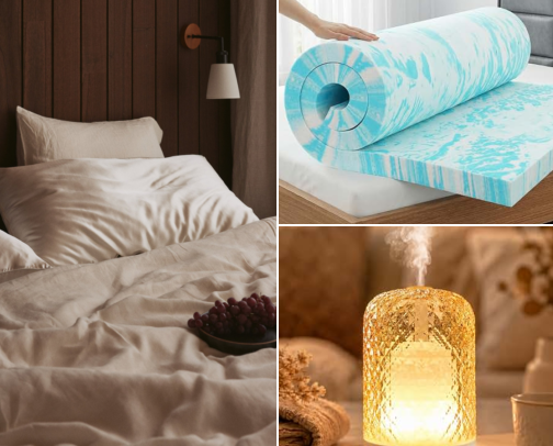 The 5-Star Hotel Bedding & Bedroom Sanctuary Guide cover photo collage