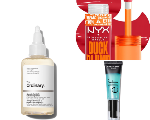 My favorite beauty recs cover photo collage