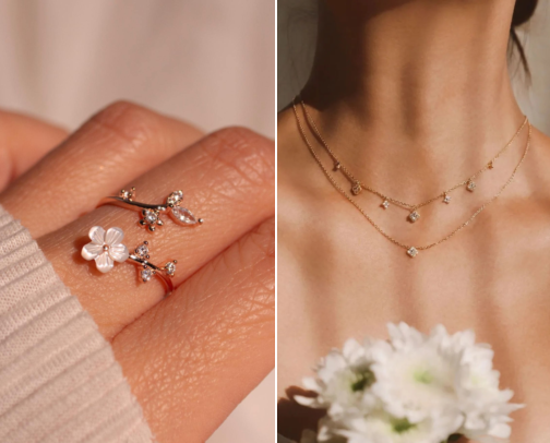 ELEGANT AND CHIC JEWELLERY💫 cover photo collage