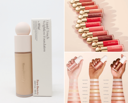 rare beauty beauty cover photo collage