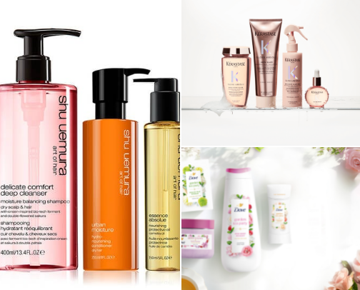 Haircare💆🏻‍♀️💇🏻‍♀️ cover photo collage