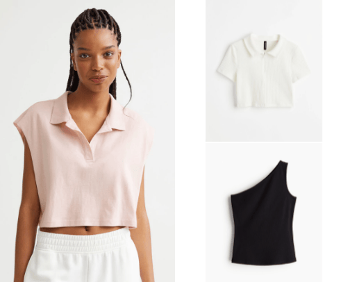 Simple Women's Clothing with Cool Materials cover photo collage