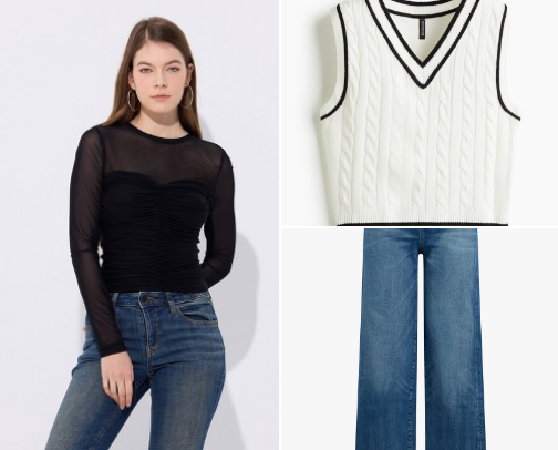Outfit Formulas (based on @mamaindenim) cover photo collage