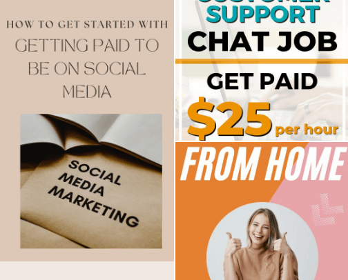 Make Money Online cover photo collage