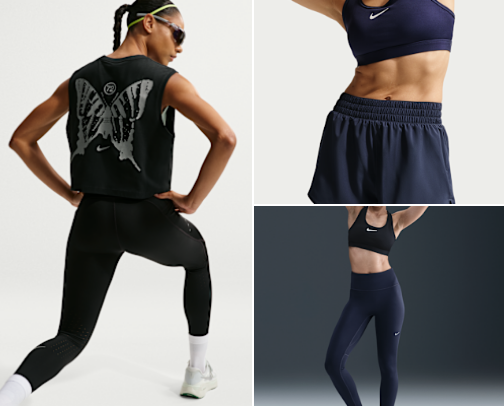 nike outfit cover photo collage