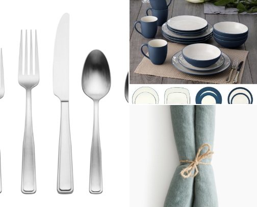 Tablescapes and the finer details of family meals cover photo collage