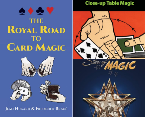 Magic books that made me a better magician cover photo collage