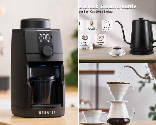 Coffee Bar Station Must-Haves cover photo collage