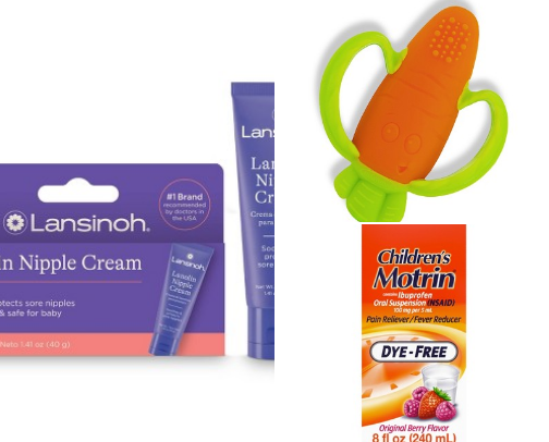 Teething Essentials cover photo collage