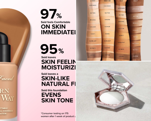 My favorite beauty recs cover photo collage