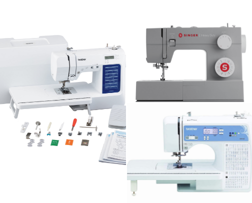 Top 10 sewing machines for your next project! cover photo collage