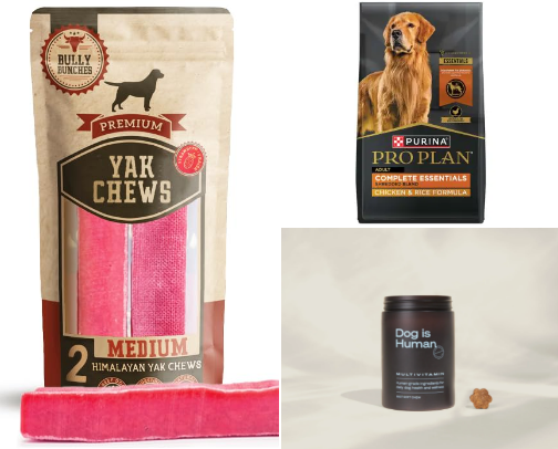 My Favorite Dog Items cover photo collage