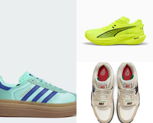 Shoes cover photo collage
