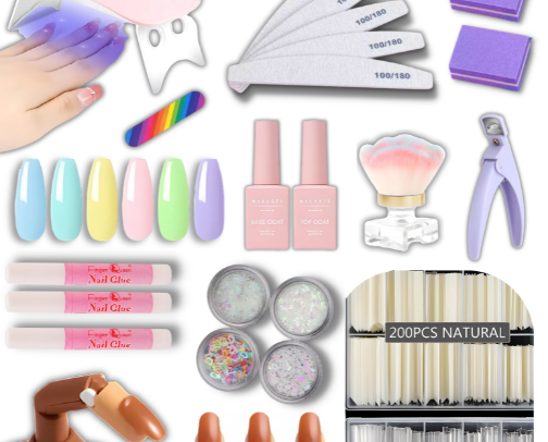 My Essential Nail-Girl Starter Kit cover photo collage
