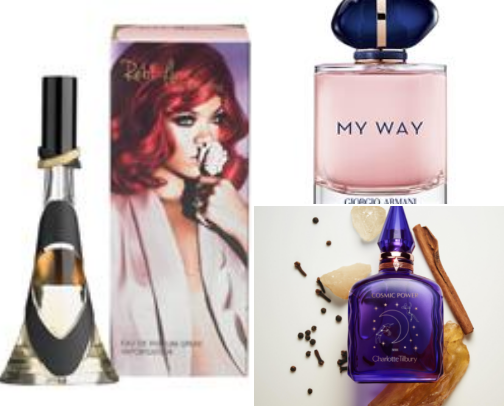 My favourite scents at the moment - old and new cover photo collage
