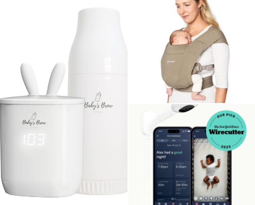 Baby products I always recommend to first time moms! cover photo collage