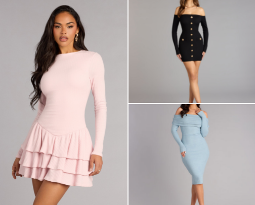 Sweater Dresses You’ll Reach For All Season cover photo collage