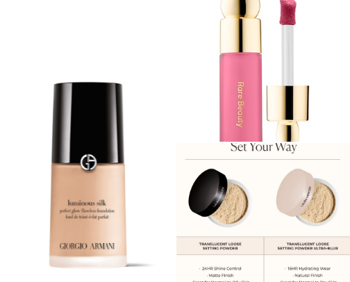 My favorite beauty recs cover photo collage
