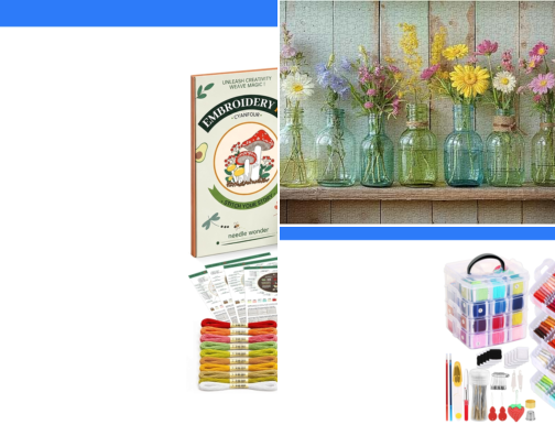 Hobbies/ Craft cover photo collage