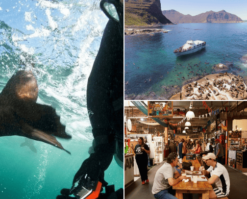 Take a short left in Hout Bay, Cape Town South Africa cover photo collage