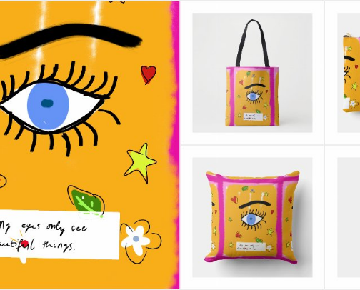 Positive mood collection cover photo collage