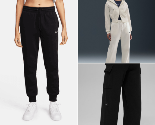 Athleisure options for those kind of days cover photo collage