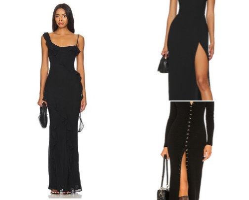 The Black Dress Energy cover photo collage