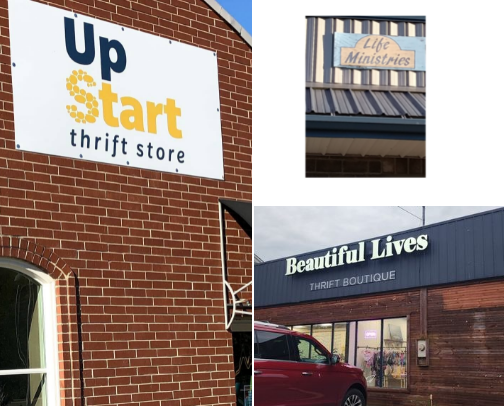 NWA Thrift Spots cover photo collage