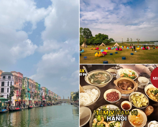 Let's travel in Vietnam 🇻🇳 cover photo collage