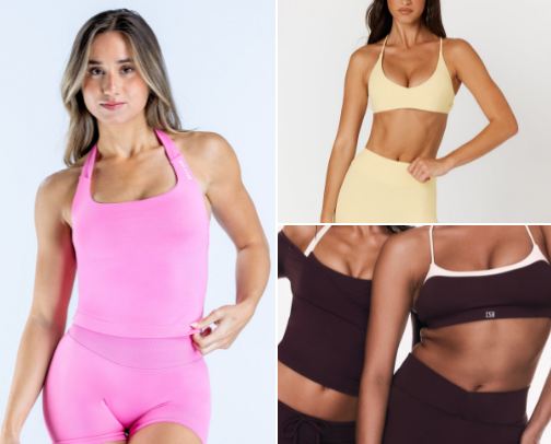 Active Essentials | Gym Baddies Workout & Athleisure cover photo collage