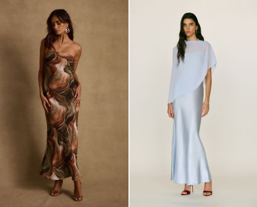 Wedding guest dresses to impress cover photo collage