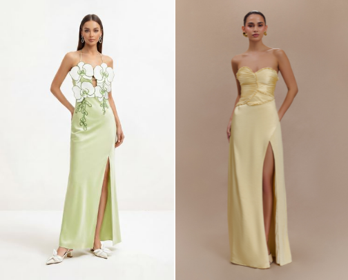 Spring and summer wedding guest dresses to impress cover photo collage