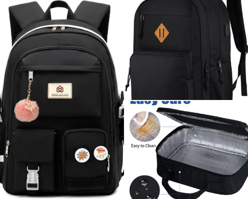 Back To School Essentials cover photo collage