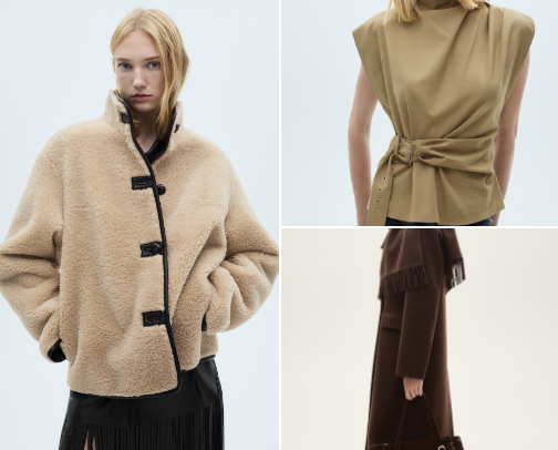 Fall & Winter Outfits-MANGO cover photo collage