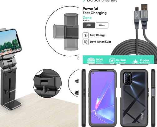 Perlengkapan HP Wajib Biar Nggak Ribet! cover photo collage