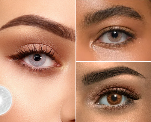 Contact Lenses cover photo collage