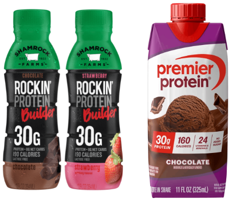 Protein pick me ups cover photo collage