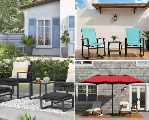 Wayfair Summer Needs cover photo collage