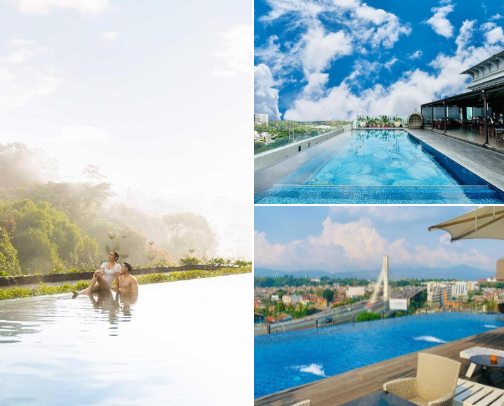 Best Hotel With Great Swimming Pool In Bandung cover photo collage