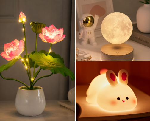 We're the nightlight squad! Ready to give light until you find your own light in life! cover photo collage
