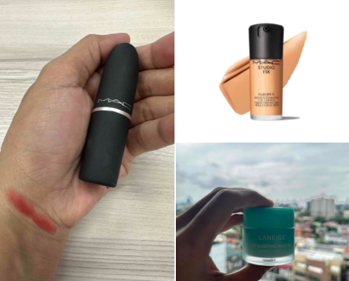 MAKE UP THAT IS WORTH EVERY PENNY cover photo collage
